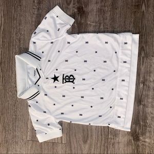 Little boys Burberry collar shirt